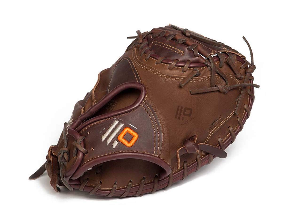 nokona-x2-elite-33-5-catchers-mitt-x2-3350c-right-hand-throw X2-3350C-RightHandThrow Nokona 808808892809 33.50 Pattern Closed Web Open Back Leather Stampede™ + Kangaroo Shearling