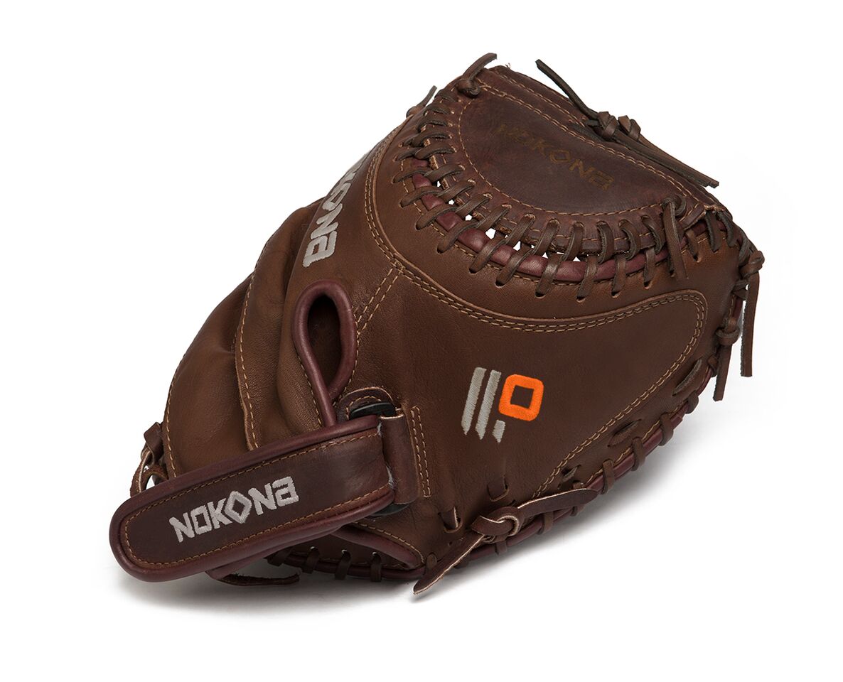 Nokona’s elite performance, ready-for-play, position-specific series. The X2 Elite™ is made with Nokona’s proprietary top-grain Stampede™ Steerhide and Kangaroo leathers, for a light-weight and game-ready glove. The perfect combination of top quality and high performance.  Position: Fastpitch Catcher Adult Softball 32.5 Pattern Closed Web Velcro Back Leather: Kangaroo & Stampede Steerhide One Year Warranty Handcrafted with Pride in the USA 