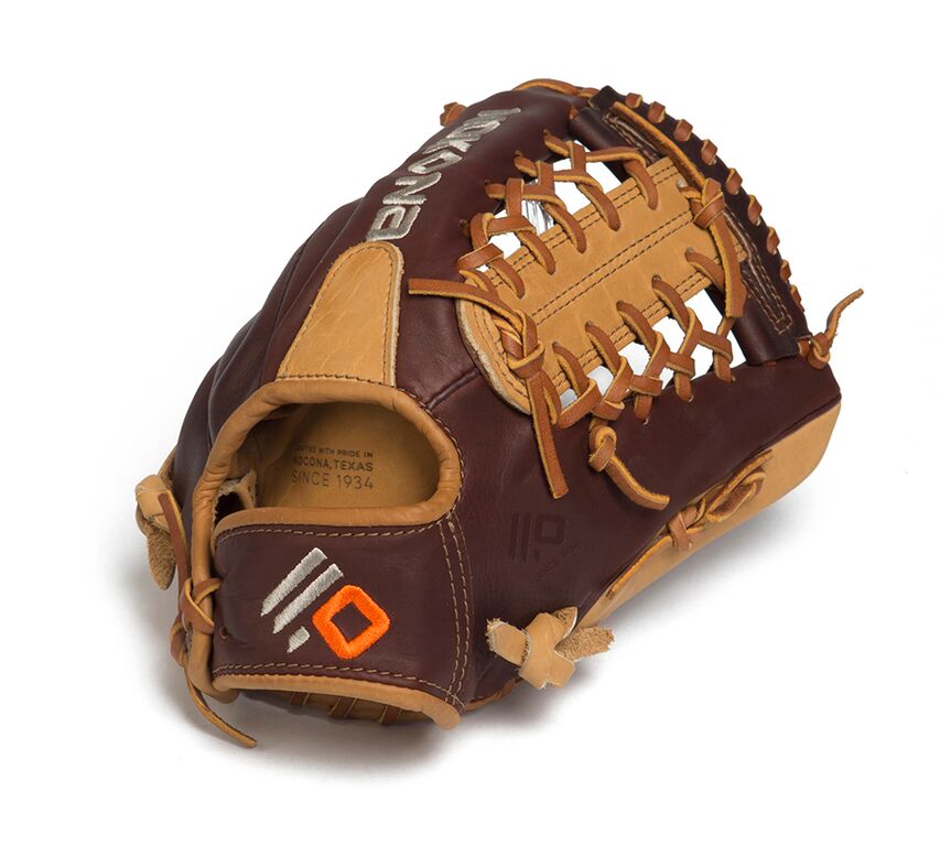 Nokona Youth Alpha Select 11.25 inch Baseball Glove (Right Handed Throw) : Nokona youth premium baseball glove. Modified Trap web and open back.