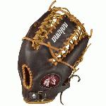 Nokona Youth Alpha Select S-300T Baseball Glove 12.25 inch (Right Handed Throw) : Nokona youth premium line of gloves, the alpha select baseball glove from Nokona. Trap style web and closed back.