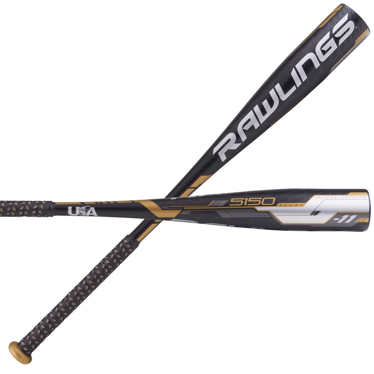 rawlings-2018-usa-baseball-bat-5150-11-27-in-16-oz US8511-2716 Rawlings  083321414602 High-performance metal Baseball bat delivers exceptional pop and balance Engineered with