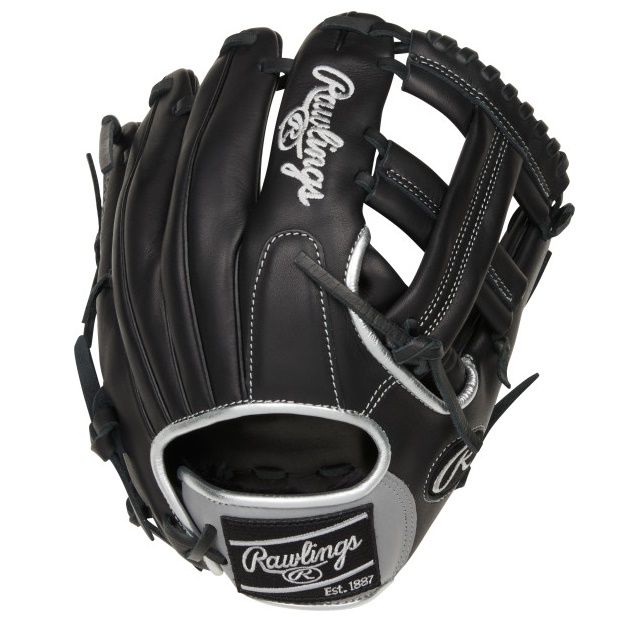 The Rawlings Encore youth baseball glove is a meticulously crafted piece of equipment made from premium quality leather, designed to offer rising stars unmatched performance and comfort on the field. The 2022 Encore 11.25-inch infield glove features innovative technology with an extended single post web construction and deeper pocket that provides optimal palm protection while making it easier to wrap fingers around the ball and transfer to the throwing hand quickly. This Encore infield glove is crafted for exceptional comfort and feel with an adjustable pull lace wrist strap that allows you to get a custom fit every time you put it on. The glove is made from high-quality leather in a popular black/gray design that feels amazing on the hand and is game-ready right out of the box. Not only will you perform at your best with this glove, but you'll also turn heads with your style and play.  Sport: Baseball Series: Encore Age Group: High School, 14U, 12U, 10U Level: Youth Throwing Hand: Right Shell: Soft, Durable All-Leather Padding: Extended Web Base plus Reinforced Palm Pad Web: Single Post Lining: Padded Fingerback Liners Player Break-In: 35 Fit: Standard Back: Adjustable Pull Lace     