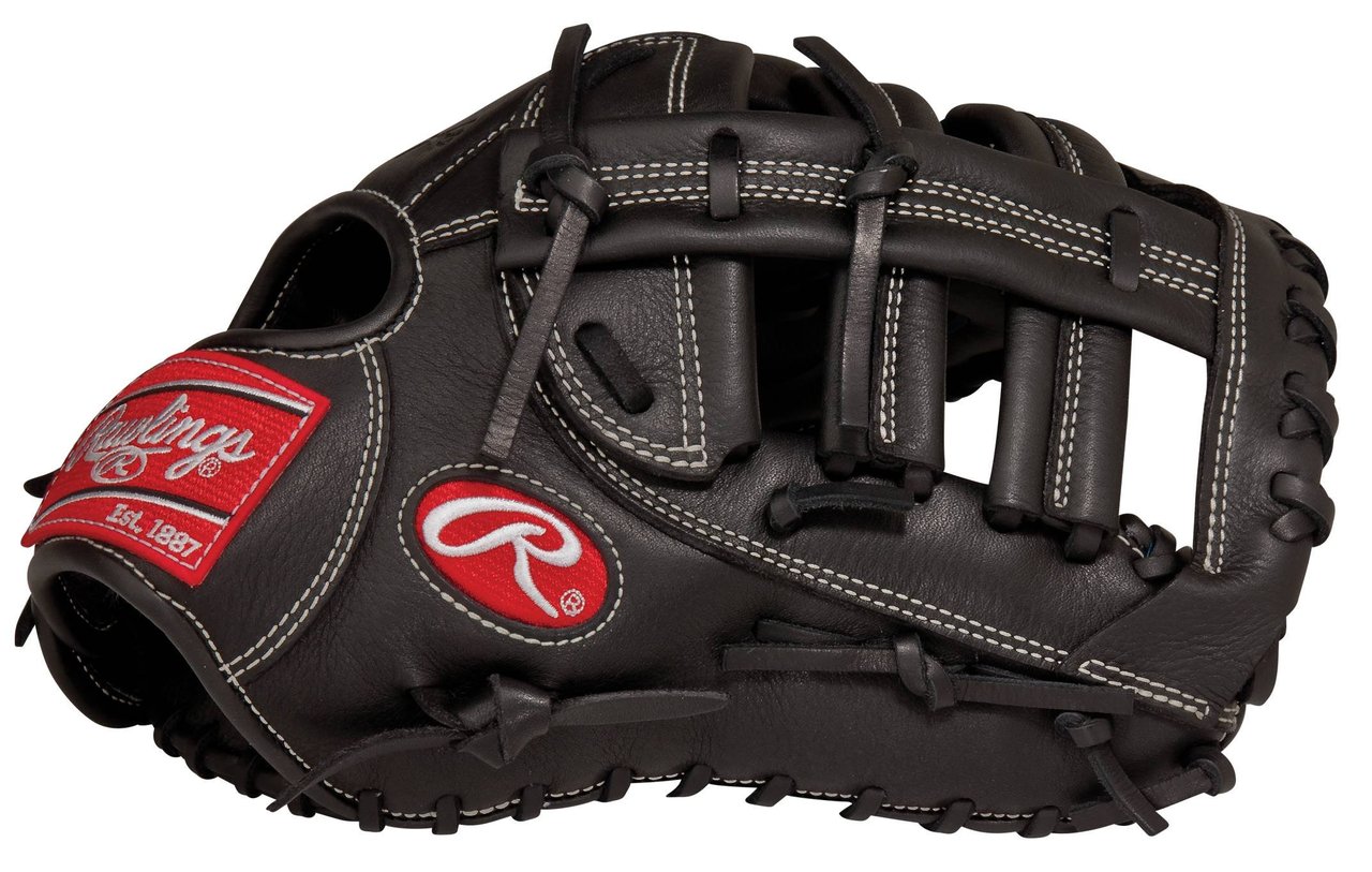 Rawlings Gold Glove First Base Mitt. Rawlings pro patterns, pro grade laces and pro soft leather all work together in our Gold Glove Gamer series. With a super soft game ready feel these gloves maintain comfort and functionality.