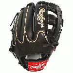 This Heart of the Hide Players Series baseball glove from Rawlings features a PRO H Web pattern, which gives increased stability and glove control. This glove is primarily an infielders glove, especially for those on the left side and works best at the 3rd base position. The Heart of the Hide players series features the game-day patterns of the Rawlings Advisory staff. Available in select Heart of the Hide model, these high quality gloves have defined the careers of those deemed The Finest in the Field and are now available to elite athletes looking to join the next class of defensive greats. This glove is the same pattern worn by Brandon Crawford.