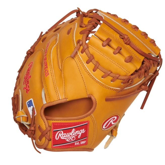 The Rawlings PROCM33T Heart of the Hide 33-inch catcher's mitt is made from ultra-premium steer-hide leather for exceptional quality and comfort. It features HOH leather, used by many top pros, for unparalleled performance and a perfect pocket. It also includes a deer-tanned cowhide lining, padded thumb sleeve, and thermoformed wrist lining for comfort. The CM33-pattern and tan color-way make this mitt a classic choice for players. Reach all-star status with the confidence boost of using a mitt trusted by more pros than any other brand. This mitt is sure to be your next gamer as it breaks in.        Back: Conventional     Fit: Standard     Level: Adult     Lining: Deer-Tanned Cowhide     Padding: Moldable     Pattern: CM33     Player Break-In: 60     Series: Heart of the Hide     Shell: Steer Hide Leather     Sport: Baseball     Throwing Hand: Right     Web: 1-Piece Solid     Age Group: Pro/College, High School, 14U, 12U   