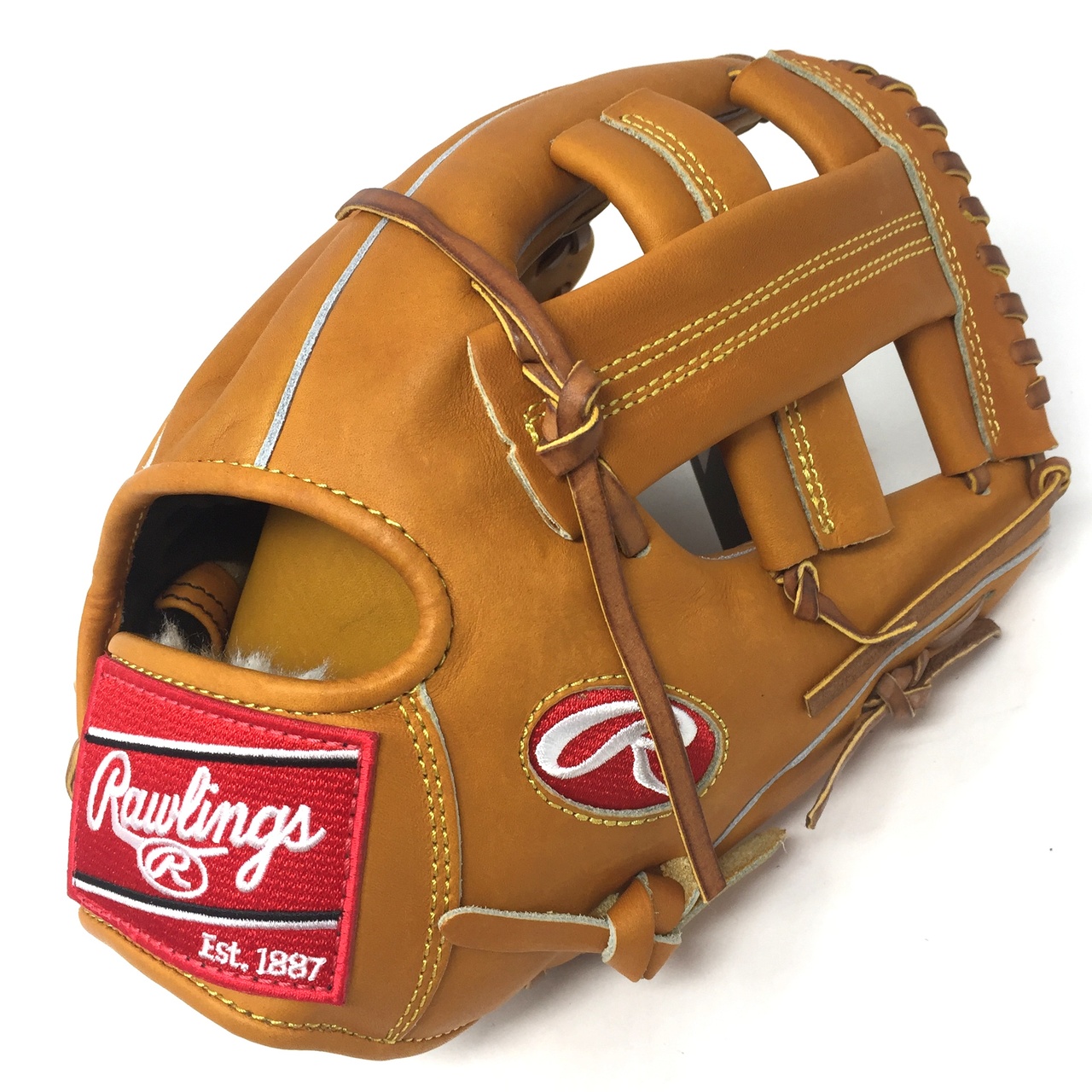 rawlings-heart-of-hide-pro200-1-11-5-inch-baseball-glove-right-hand-throw PRO200-1-RightHandThrow Rawlings 083321335303 Made with premium Japanese tanned leather this Heart of the Hide