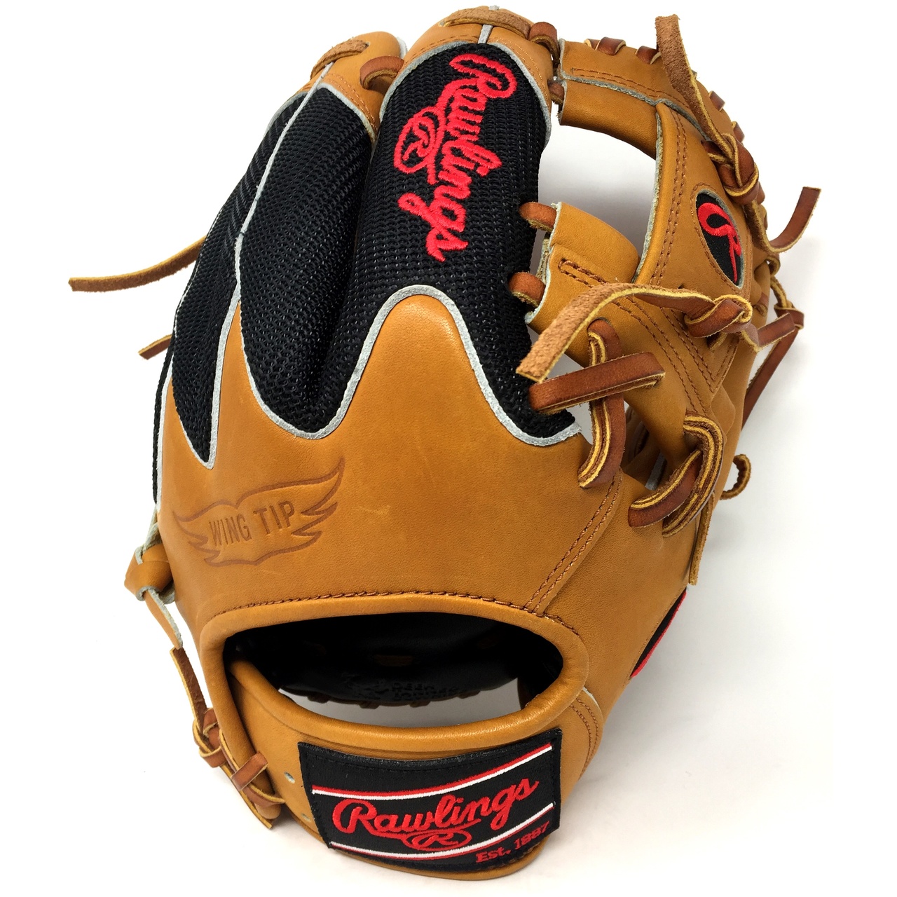 Rawlings Heart of the Hide Wingtip Back and Mesh Back combo. 11.5 inches and I Web Infield Glove. Right Hand Throw.