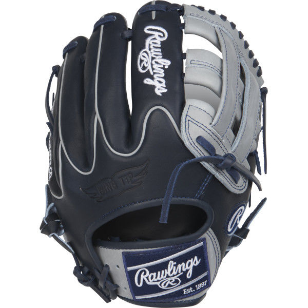 This Limited Edition Color Sync Heart of the Hide baseball glove features a PRO H Web pattern, which gives increased stability and glove control while allowing the player to look through the webbing to shield their eyes from the sun and lights on those high pop flies. This glove is primarily an infielders glove, especially for those on the left side and works best at the 3rd base position. Handcrafted from the top 5% of steer hides and the best pro grade lace, Heart of the Hide glove durability remains unmatched. Tags: color-sync Size: 11.75 in Color: GrayDark Shadow Hand: Right Back: Conventional Player Break-In: 70 Fit: Pro Lining: Deer-Tanned Cowhide Padding: Moldable Pattern: Baseball Position: Infield Series: Heart of the Hide Shell: Steer Hide Leather Web: Pro H