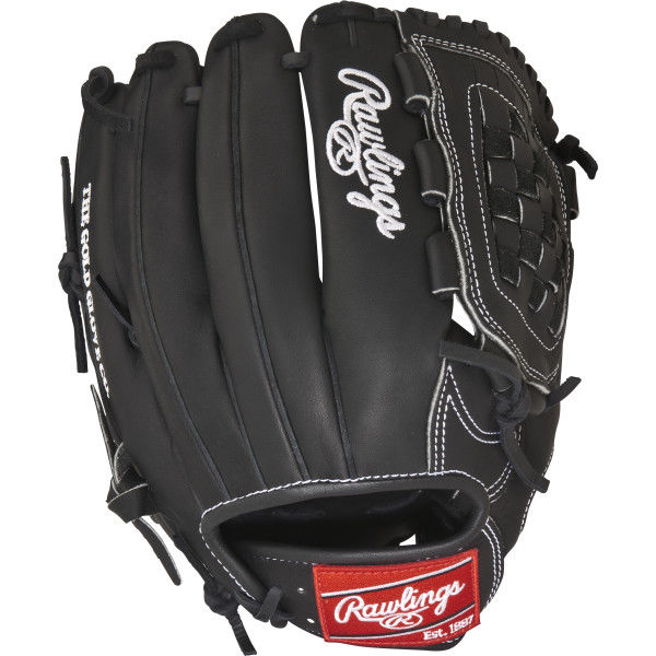 Fits like a glove is a meaning softball players have never truly understood. We'd like to introduce to you the Heart of the Hide® Softball line of gloves: the perfect fit. The hand-opening, finger stalls and pattern are tailored to the female athlete's hand with more attention and detail than ever before. You won't be disappointed. Details Age: Adult Brand: Rawlings Map: Yes Sport: Softball Type: Softball Size: 12 in Color: Black Hand: Right Back: Conventional Player Break-In: 20 Fit: Narrow Level: Adult Lining: Shell Leather Palm Padding: Moldable Pattern: Softball Position: Infield Series: Heart of the Hide Shell: Horween Featherlight Leather Type: Softball Web: Basket