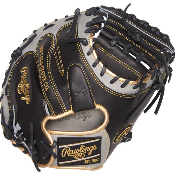 rawlings-heart-of-hide-procm33bgg-33-inc-catchers-mitt-right-hand-throw PROCM33BGG-RightHandThrow Rawlings 083321466212 Constructed from Rawlings’ world-renowned Heart of the Hide® steer hide leather