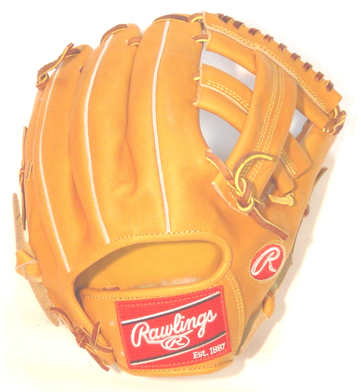  New Model Found Here  The Rawlings PROSPT Heart of the Hide Baseball Glove is 11.75 inch. Made with Japanese tanned Heart of Hide leather. Stiff with break in needed. 11.75 inch pattern and I Web makes this glove a excellent short stop or third base mitt. Deer tanned cowhide inside lining and no palm pad. Made in the Phillipines. This Rawlings baseball glove is a pro model with pro performance. World renowed Heart of the Hide leather for unmatched durability. Crafted from authentic Rawlings Pro patterns. Produced by the world finest glove technicians. Soft full grain leather palm and finger back lining provide exemplary comfort. USA tanned leather lacing for durability.