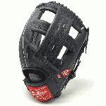 rawlings heart of hide rv23b black horween baseball glove right hand throw