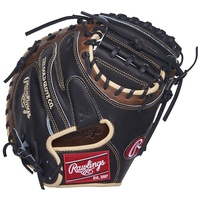 Crafted from world-renowned ultra-premium steer-hide leather, this Heart of the Hide catcher's mitt 33-inch was designed with performance, durability and comfort in mind. You'll feel the difference a true pro pattern makes when handling every member of your pitching staff. If you're looking for a go-to gamer, look no further. A standout feature of Heart of the Hides, this mitt features pro internal padding, known for forming and maintaining the perfect pocket. Also, for comfort in all conditions, this mitt features a deertanned cowhide palm lining, a thermoformed wrist liner and padded thumb sleeve. After a single inning, you'll instantly know why more pros wear Rawlings than any other brand. ul li class=attributespan class=labelColor: /span span class=value Black/Tan /span/li li class=attributespan class=labelThrowing Hand: /span span class=value Right /span/li li class=attributespan class=labelSport: /span span class=value Baseball /span/li li class=attributespan class=labelBack: /span span class=value Conventional /span/li li class=attributespan class=labelPlayer Break-In: /span span class=value 60 /span/li li class=attributespan class=labelFit: /span span class=value Standard /span/li li class=attributespan class=labelLevel: /span span class=value Adult /span/li li class=attributespan class=labelLining: /span span class=value Deer-Tanned Cowhide /span/li li class=attributespan class=labelPadding: /span span class=value Moldable /span/li li class=attributespan class=labelSeries: /span span class=value Heart of the Hide /span/li li class=attributespan class=labelShell: /span span class=value Steer Hide Leather /span/li li class=attributespan class=labelWeb: /span span class=value 1-Piece Solid /span/li li class=attributespan class=labelSize: /span span class=value 33 in /span/li li class=attributespan class=labelPattern: /span span class=value CM33 /span/li li class=attributespan class=labelAge Group: /span span class=value Pro/College, High School, 14U, 12U /span/li /ul