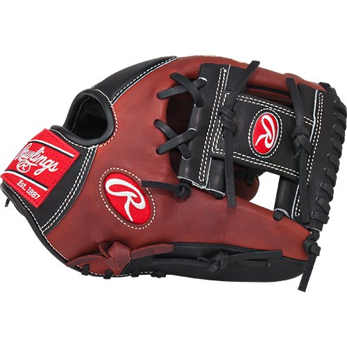 Rawlings Heart of the Hide 11.5 inch Baseball Glove PRO200-2PB (Right Hand Throw) : This Heart of the Hide players series baseball glove features the PRO I Web pattern, which is a single post reinforced bottom web that conforms to a smaller lighter web pattern desired by infielders, this allows you to better shape the pocket. With its 11 12 pattern, this glove features a flat, shallow pocket which allows fielders to get the ball out of the glove quickly. It works best for 2nd Base or Shortstop positions. The Heart of the Hide players series features the game-day patterns of the Rawlings Advisory staff. Available in select Heart of the Hide model, these high quality gloves have defined the careers of those deemed The Finest in the Field, and are now available to elite athletes looking to join the next class of defensive greats. This glove is the same pattern worn by Alexei Ramirez.