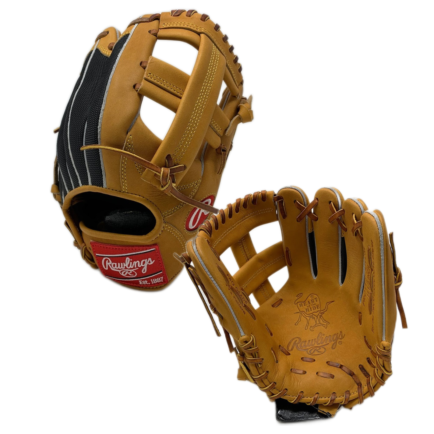 rawlings-heart-of-the-hide-11-5-inch-baseball-glove-tt2-pro-mesh-single-post-x-laced-web-right-hand-throw PROTT2-20TDM-RightHandThrow Rawlings  Constructed from Rawlings world-renowned Heart of the Hide steer leather and
