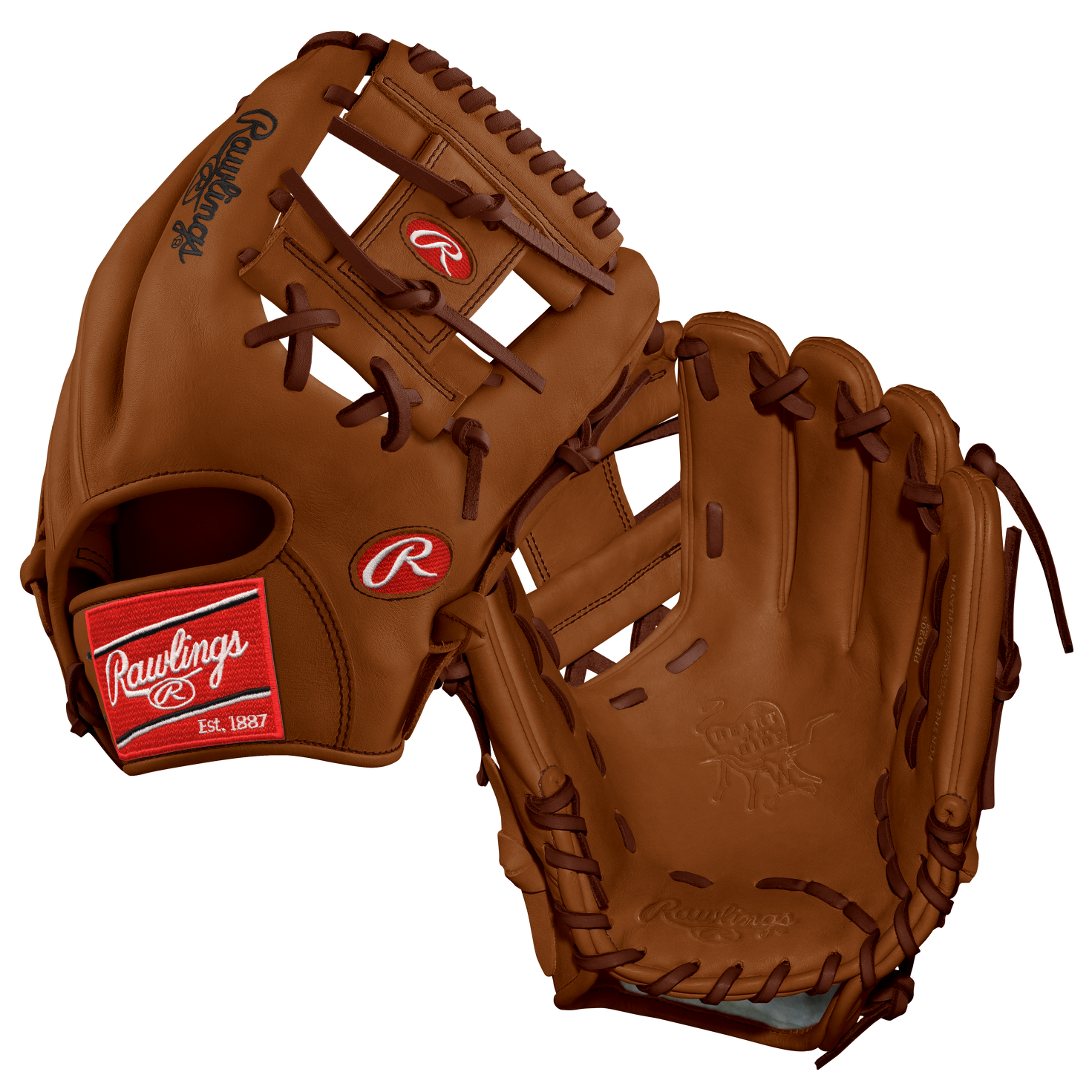       Rawlings Heart of the Hide baseball gloves are renowned for their exceptional craftsmanship and high-quality materials. Designed for professional players and serious enthusiasts alike, these gloves are meticulously crafted from top-grain steerhide leather, ensuring durability and a superior feel. With their comfortable fit and excellent break-in time, Heart of the Hide gloves provide a comfortable and secure baseball glove, enhancing fielding performance. Whether in the outfield, infield, or behind the plate, Rawlings Heart of the Hide gloves have earned a reputation as the go-to choice for players seeking top-tier performance and unmatched reliability. Experience the excellence of this Rawlings' Heart of the Hide glove, featuring the coveted 200 pattern with a deep pocket. Designed specifically for infielders seeking a slightly longer glove, this model measures 11.75 inches, providing optimal coverage. Crafted with the utmost attention to detail, it showcases Rawlings' stunning Timberglazed leather color, adding a touch of elegance to the field. Indulge in the perfect blend of style and functionality with this exceptional Rawlings Heart of the Hide glove.  Pattern 205 Sport Baseball Leather Heart of the Hide Fit Standard Throwing Hand Right-Hand Throw Position Infield Size 11 3/4 Web Pro I  Color Timberglaze Logo Patch White on Scarlet Leather Timberglaze Shell Palm Timberglaze Laces Timberglaze Lining Timberglaze Welting Palm Timberglaze Welting Back Timberglaze Binding Timberglaze Stitching Brown Stamping Indent Heel Pad Full Wrist Lining Thermo Formed Break-In Standard       