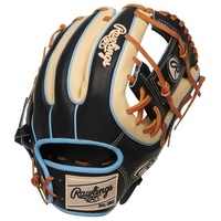 The 2021 11.75-inch Heart of the Hide infield glove offers unmatched quality and performance. As a result you'll dominate up the middle every inning out. It was artfully crafted from our ultra-premium steer-hide leather for enhanced durability. In addition, the HOH leather is engineered to help you form the perfect pocket. This HOH infield glove's popular 31-pattern is perfect for infielders who want lightning quick ball transfers to turn more double plays. Just like all of our Heart of the Hide gloves, this pro model also gives you the best in comfort and feel, thanks to its deer-tanned cowhide lining, padded thumb sleeve, and thermoformed wrist lining. This particular HOH also features a unique, three-tone camel, black, & Columbia blue design, and a pro I-web; the #1 choice of the game's best infielders. Made for elite infielders looking to join the next class of defensive greats, it's sure to become your next gamer. Order now! Rawlings, the Mark of a Pro. ul li class=attributespan class=labelThrowing Hand: /span span class=value Right /span/li li class=attributespan class=labelSport: /span span class=value Baseball /span/li li class=attributespan class=labelBack: /span span class=value Conventional /span/li li class=attributespan class=labelPlayer Break-In: /span span class=value 60 /span/li li class=attributespan class=labelFit: /span span class=value Standard /span/li li class=attributespan class=labelLevel: /span span class=value Adult /span/li li class=attributespan class=labelLining: /span span class=value Deer-Tanned Cowhide /span/li li class=attributespan class=labelPadding: /span span class=value Moldable /span/li li class=attributespan class=labelSeries: /span span class=value Heart of the Hide /span/li li class=attributespan class=labelShell: /span span class=value Steer Hide Leather /span/li li class=attributespan class=labelWeb: /span span class=value Pro I /span/li li class=attributespan class=labelSize: /span span class=value 11.75 in /span/li li class=attributespan class=labelPattern: /span span class=value 31 /span/li li class=attributespan class=labelAge Group: /span span class=value Pro/College, High School, 14U, 12U /span/li /ul