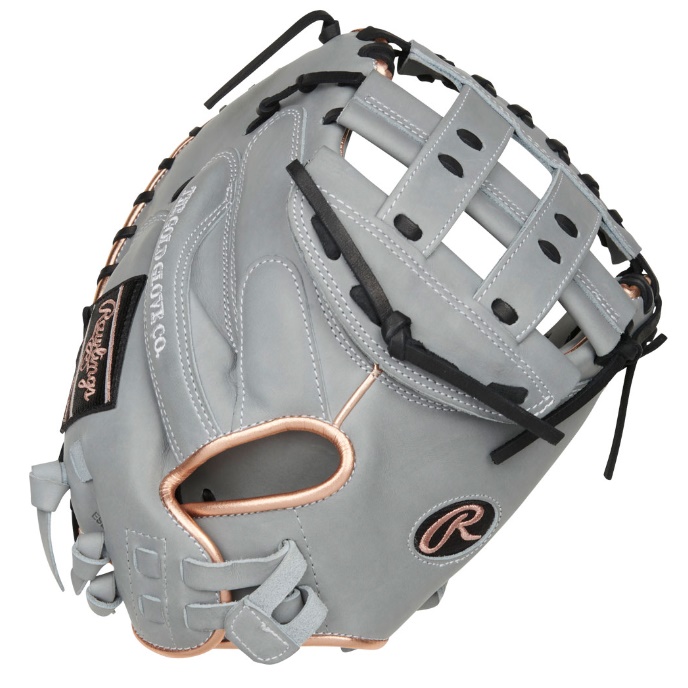 rawlings-heart-of-the-hide-catchers-mitt-fastpitch-softball-glove-33-inch-mod-pro-h-web-right-hand-throw PROCM33FP-24G-RightHandThrow    Quality full-grain leather for enhanced durability Padded thumb sleeve provides additional