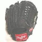 Rawlings Heart of the Hide PRO12MTM 12 Inch Baseball Glove w Mesh Back (Left Handed Throw) : Rawlings Heart of the Hide Black 12 Inch Baseball Glove with mesh back making for super lightweight yet Heart of the Hide leather.