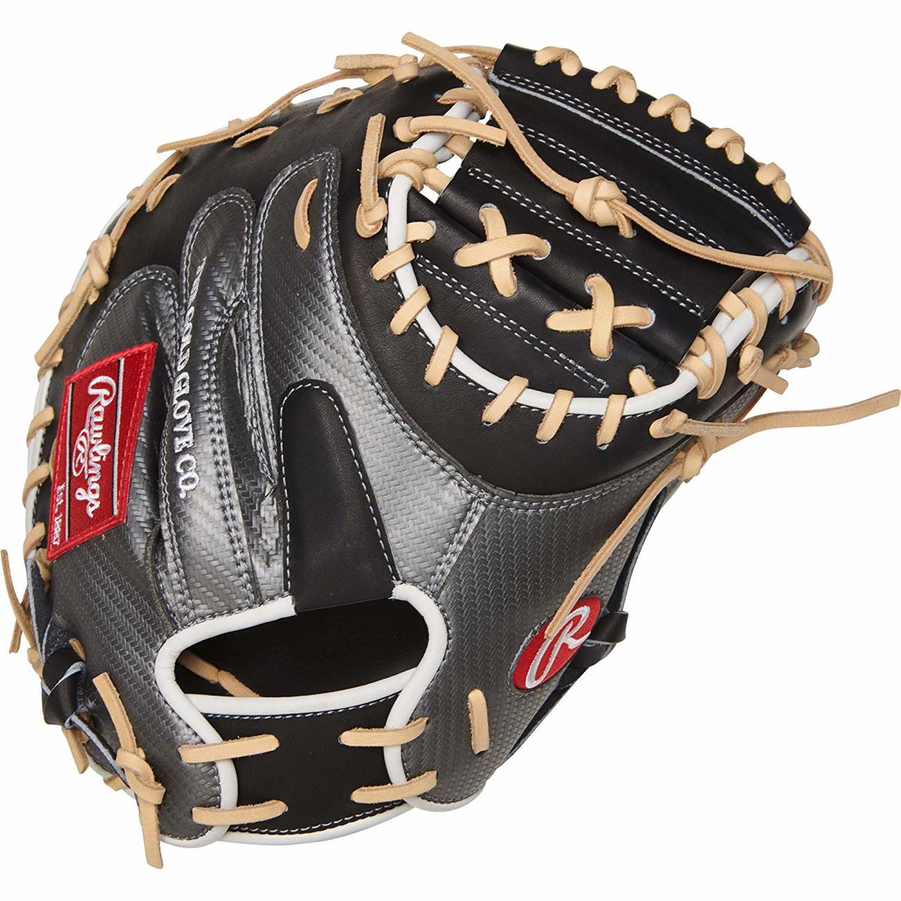 rawlings-heart-of-the-hide-procm41bcf-hyper-shell-catchers-mitt-34-right-hand-throw PROCM41BCF-RightHandThrow Rawlings 083321526541 Constructed from the top 5% of available hides Authentic Pro patterns