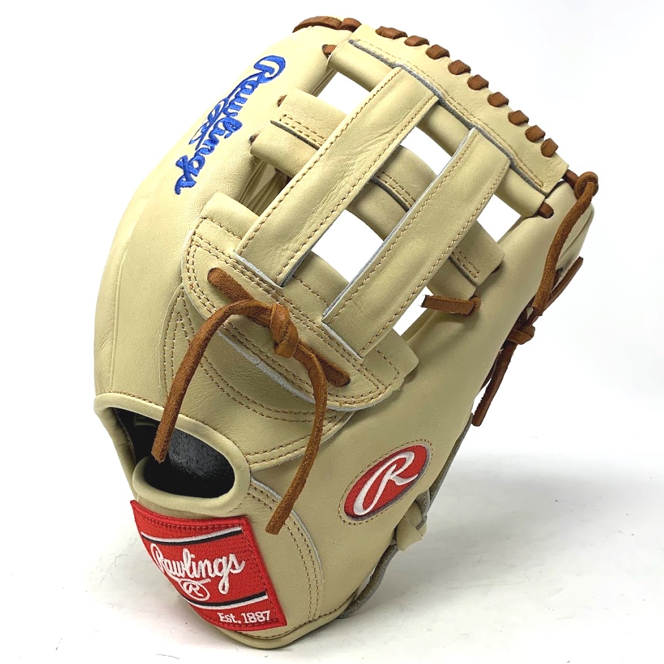 The Rawlings R2G Series Gloves are expertly crafted using the same Heart of the Hide® leather, ensuring exceptional quality and durability. Designed to provide game-ready performance right out of the box, these gloves undergo an additional 25% factory break-in, reducing the time needed for player break-in and allowing for immediate on-field action. With a focus on outfielders, these gloves are equipped with a deeper pocket and a Pro-H™ Web. This combination allows outfielders to track the path of high-flying balls with ease, providing the confidence needed to secure pop-ups and make crucial catches. The Ready 2 Go Construction of these gloves includes several key features. Constructed from the top 5% of cowhides available, the Heart of the Hide® Leather ensures exceptional durability and a premium feel. The full-grain fingerback lining adds to the overall quality and comfort of the glove. The redesigned heel pad of the R2G Series Gloves enhances the ease of closing the glove, facilitating quick and efficient ball transfers. The narrow fitting profile offers a more contoured fit, catering to players with skinnier hands. Incorporating pro-style patterns, these gloves are modeled after the preferences of elite players, delivering a superior feel and optimal performance. The addition of a padded thumb sleeve enhances comfort, providing extra protection during intense gameplay. To keep players comfortable and focused, the Thermoformed Wrist Lining is designed to wick away excess moisture and accelerate airflow. This feature aids in maintaining a cool and dry feel throughout extended periods of play.