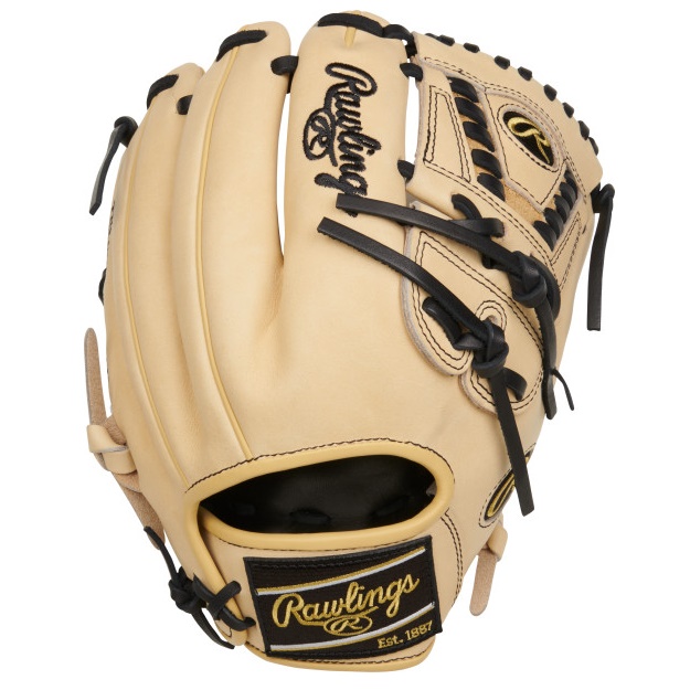 Introducing the Rawlings Heart of the Hide Series PROR205-30C Baseball Glove, a true game-changer. This exceptional glove, belonging to the Heart of the Hide product group, is designed to elevate your performance on the field. The model number of this glove is RPROR205-30C, featuring an 11.75-inch size and a stunning Camel color. As part of the renowned Heart of the Hide R2G series, it represents the pinnacle of quality and craftsmanship. Crafted with precision, this glove features a conventional glove back for a comfortable fit. Designed for right-handed throwers (RHT), it provides a seamless experience for players. The glove lining is made of deertanned cowhide, ensuring both a luxurious feel and exceptional durability. This glove is built to withstand the demands of the game, while pitching on the mound. With its laced two-piece web design, this glove offers excellent control and flexibility. It allows for quick ball transfers and confident fielding, giving you the edge you need on the field. Experience the performance and reliability of Rawlings' Heart of the Hide Series Baseball Glove. Upgrade your game and make a statement with this exceptional piece of equipment.