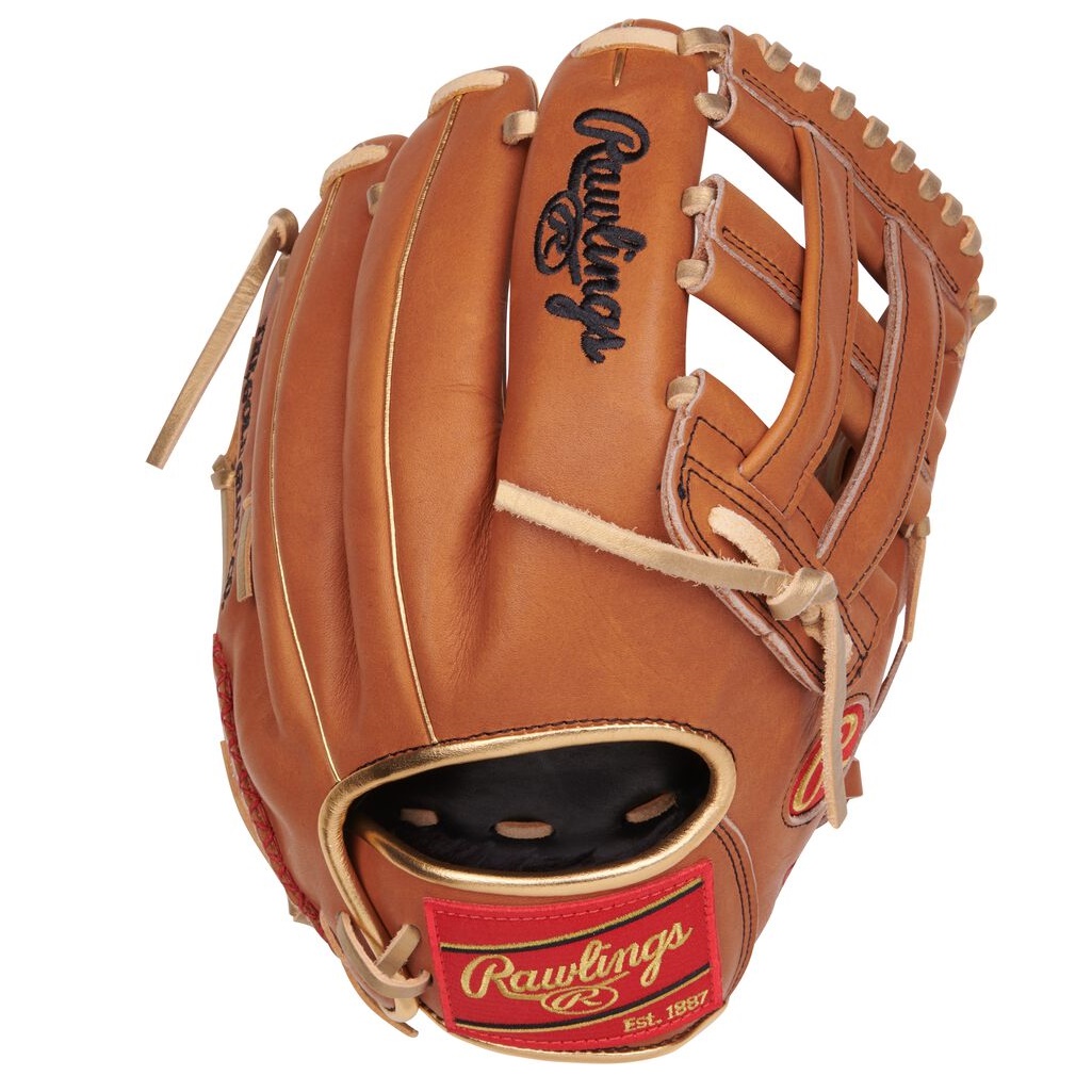 The Rawlings Heart of the Hide Sierra Romero Fastpitch Glove is a high-performance glove that is perfect for professional and serious fastpitch softball players. Collaboratively designed with pro softball star Sierra Romero, this glove is crafted using only the finest materials to meet the highest demands of the sport. The premium-grade steerhide leather and deer-tanned cowhide palm lining provide a durable and comfortable feel, while the 12-inch softball pattern is specifically designed for fastpitch infielders to handle hot grounders with ease and make quick transfers to throw out speedy runners. Not only is this glove built for performance, but it also boasts an impressive style that will catch anyone's eye. The classic tan leather is complemented by striking touches of gold and red throughout the shell, making it a glove that looks as good as it performs. The hand-sewn welting along the thumb and pinky adds yet another touch of style, further setting it apart from the competition. The Heart of the Hide Sierra Romero Fastpitch Glove is the ultimate choice for those seeking the best of the best in fastpitch gloves. Whether you're a professional player or a serious athlete, this glove is sure to meet all of your expectations and more. So why wait? Get your own Heart of the Hide Sierra Romero fastpitch infielder’s glove now and experience the quality and style that only Rawlings can provide!  Sierra Romero is a professional softball player from Murrieta, California, who is widely regarded as one of the top players in the sport. She was born on March 16, 1994, and grew up playing softball with her sisters, who also went on to play college softball. Romero played college softball at the University of Michigan from 2013 to 2016, where she had an outstanding career as a shortstop. She set numerous records during her time at Michigan, including the NCAA record for career runs scored (300) and the Big Ten record for career batting average (.441). She was also a three-time Big Ten Player of the Year and a four-time All-American. After college, Romero was drafted second overall by the USSSA Pride in the National Pro Fastpitch league. She has continued to have a successful career in the league, earning All-NPF honors in multiple seasons and winning a championship with the Pride in 2018. Romero has also represented the United States in international competition, winning a gold medal at the 2015 Pan American Games and a silver medal at the 2019 Pan American Games. She is known for her exceptional skills as a hitter and fielder, as well as her leadership both on and off the field.