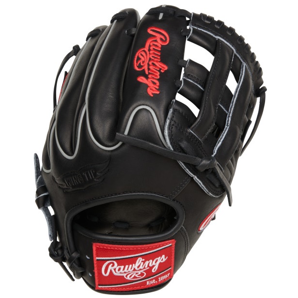 The Rawlings Heart of the Hide® baseball gloves have been a trusted choice for professional players for over 65 years, and they continue to be a symbol of excellence in the sport. These gloves are crafted with the same premium materials and attention to detail that are expected in a professional model glove. The Heart of the Hide traditional gloves feature high-quality US steerhide leather, which not only provides exceptional durability but also molds to the perfect shape and pocket over time. This allows players to have a glove that feels custom-made for their hand and playing style. To enhance comfort and maintain a soft feel, these gloves are equipped with a deer tanned cowhide palm lining. This lining ensures that players' hands stay comfortable even during long periods of use. The finger back linings are made from soft full-grain leather, providing an added layer of comfort and a luxurious feel. Durability is a key feature of the Heart of the Hide® gloves. They are constructed with pro-grade leather laces, which offer exceptional strength and longevity. These laces ensure that the glove maintains its shape and performance over multiple seasons, even with intense use. In addition to their exceptional quality, the Heart of the Hide® traditional gloves pay homage to the rich history of Rawlings gloves. They feature established pro patterns and classic colorways, combining the timeless design elements of the past with the latest technology and performance attributes. This integration of tradition and innovation makes these gloves truly the best of both worlds. Rawlings Heart of the Hide® baseball gloves are a testament to the brand's commitment to excellence. With their high-quality materials, personalized shaping, ultimate comfort features, durability, and a nod to the brand's history, these gloves continue to be the preferred choice of many professional players, embodying the legacy and performance that Rawlings is known for.