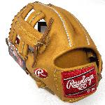 The Rawlings PROSPT Heart of the Hide Baseball Glove is 11.75 inch. Made with Horween C55 tanned Heart of Hide leather. Stiff with break in needed. 11.75 inch pattern and I Web makes this glove a excellent short stop or third base mitt. Deer tanned cowhide inside lining and no palm pad. Made in the Phillipines. This Rawlings baseball glove is a pro model with pro performance. World renowed Heart of the Hide leather for unmatched durability. Crafted from authentic Rawlings Pro patterns. Produced by the world finest glove technicians. Soft full grain leather palm and finger back lining provide exemplary comfort. USA tanned leather lacing for durability.
