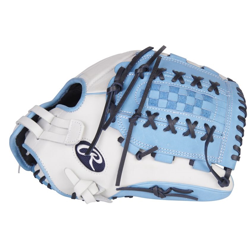 rawlings-liberty-advanced-color-series-columbia-blue-softball-glove-12-5-inch-right-hand-throw RLA125-18-WCBP-RightHandThrow Rawlings  The Rawlings Liberty Advanced Color Series 12.5 inch fastpitch softball glove