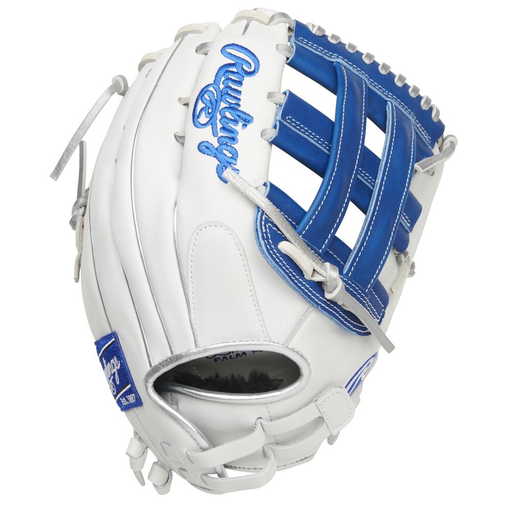 Crafted from durable Rawlings full-grain leather, this Liberty Advanced Color Series 12.75 inch fast pitch softball outfield glove features a game ready feel. The gloves strong construction means you'll spend less time breaking it in and more time on the diamond. This glove's pattern was crafted specifically for fastpitch softball outfielders, so you get a massive pocket to snag everything hit your direction. With this fastpitch glove, you can track down fly balls smoothly and patrol the outfield. In addition, the mitt's engineered with an adjustable pull strap to give you optimal performance and comfort every inning. Its Poron XRD padding provides superb impact protection no matter what comes your way. These next generation Color Series outfield gloves feature world class Rawlings Liberty Advanced performance and new, unique colorways. Snag a stylish gamer that will boost your performance.      Collection: Color Series     Fit: Standard     Level: Adult     Padding: PORON XRD Palm Pad     Pattern: 1275SB     Player Break-In: 30     Series: Liberty Advanced     Shell: Full Grain Leather     Sport: Softball     Web: Pro H   