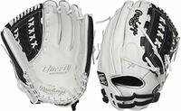 Crafted from the finest full-grain leather, the Liberty Advanced 12.5-Inch fastpitch glove features exceptional quality. In addition, it also offers a soft, game-ready feel for a quick and easy break-in. The combination of its large, 12.5-inch softball-specific pattern and double-laced basket web make it an ideal choice for infielders, pitchers and outfielders alike. The adjustable pull-strap allows for a custom fit. As a result your glove will always feel comfortable on your hand. Furthermore, the Poron XRD padding provides optimal palm protection against even the hardest hit balls. All of this is packed in new, unique colorways for an unmatched look and style on the diamond. Take your game to the next level; shop now! ul li class=attributespan class=labelColor: /span span class=value White/Black /span/li li class=attributespan class=labelThrowing Hand: /span span class=value Right /span/li li class=attributespan class=labelSport: /span span class=value Softball /span/li li class=attributespan class=labelBack: /span span class=value Adjustable Pull Strap /span/li li class=attributespan class=labelPlayer Break-In: /span span class=value 30 /span/li li class=attributespan class=labelFit: /span span class=value Standard /span/li li class=attributespan class=labelLevel: /span span class=value Adult /span/li li class=attributespan class=labelPadding: /span span class=value PORON XRD Palm Pad /span/li li class=attributespan class=labelSeries: /span span class=value Liberty Advanced /span/li li class=attributespan class=labelShell: /span span class=value Full Grain Leather /span/li li class=attributespan class=labelWeb: /span span class=value Basket /span/li li class=attributespan class=labelSize: /span span class=value 12.5 in /span/li li class=attributespan class=labelCollection: /span span class=value Color Series /span/li li class=attributespan class=labelPattern: /span span class=value 125SB /span/li li class=attributespan class=labelAge Group: /span span class=value Pro/College, High School, 14U /span/li /ul Limited Edition Color Way 12.5 Pattern game-ready feel full-grain oil treated shell leather Adjusted hand openings for improved fit and control.