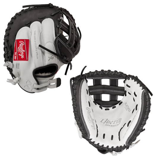 rawlings-liberty-advanced-softball-catchers-mitt-33-inch-right-hand-throw RLACM33-RightHandThrow Rawlings 083321231551 Modified Pro H™ web is similar to the Pro H web