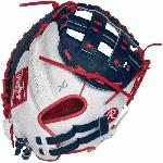 p33 Inch Women's Catcher's Model Custom Fit, Adjustable, Non-Slip Pull Strap Back Break-In: 80% Factory 20% Player/p