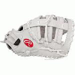 pSingle-Post reinforced, Double Bar web forms a snug, secure pocket for first base mitts First base mitt 20% player break-in Conventional back features a wide opening above the wrist Balanced patterns and adjusted hand openings for improved fit control All leather lace for increased durability and shape retention Poron® XRD™ palm and index finger pads significantly reduce ball impact for greater protection Game-ready feel with full-grain oil treated shell leather Custom fit, adjustable, non-slip pull strap/p
