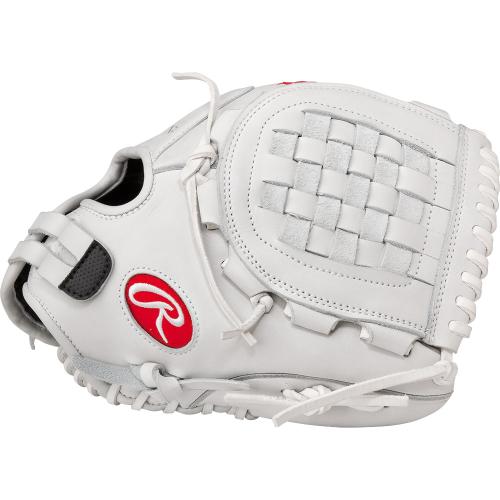 rawlings-liberty-advanced-softball-glove-with-basket-web-white-12-in-right-hand-throw RLA120-RightHandThrow Rawlings 083321231476 Basket-Web® forms a closed deep pocket that is popular for infielders