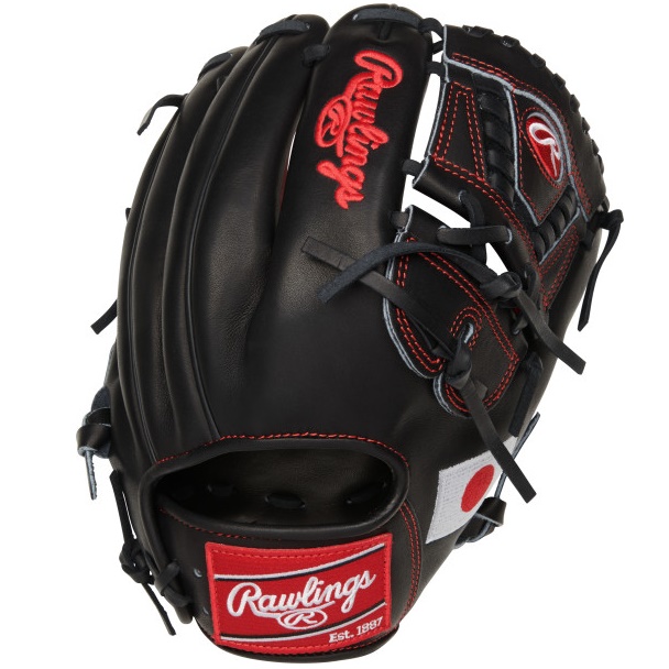 rawlings-olympic-japan-heart-of-hide-baseball-glove-11-75-right-hand-throw PRO205-30JP-RightHandThrow Rawlings 083321667688 11.75 pattern Constructed from the top 5% of all available hides