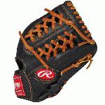 Rawlings Premium Pro 11.5 inch Baseball Glove PPR1150 (Right Hand Throw) : construction enhances the fit of the glove providing maximum control. lace less heel and palm provide better feel for the ball and effortless break in.