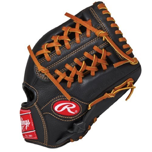 Rawlings Premium Pro 11.5 inch Baseball Glove PPR1150 (Right Hand Throw) : construction enhances the fit of the glove providing maximum control. lace less heel and palm provide better feel for the ball and effortless break in.