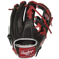 The 2021 Pro Preferred Francisco Lindor Glove was constructed from Rawlings' Platinum Glove award winner, Francisco Lindor's personal pattern. We designed this glove as a testament to our commitment of giving you the same quality products our pros love, and trust on the biggest stage. Our Pro Preferred gloves are also renowned for their flawless, full-grain kip leather. This extremely luxurious leather offers exceptional quality, feel, and performance for elite players. In addition, its Pittards sheepskin palm lining provides superior comfort, and wicks away moisture. As a result, your keeping hand will stay drier under any playing conditions. This Lindor-model infield glove's wool wrist strap also offers more feel on the back of your hand, which promotes better glove control. The wool padding used in our Pro Preferred gloves is carefully selected specifically so you can form the perfect pocket. You'll even look like a pro thanks to it's classic black & red design topped of with an ultra-rare, platinum 'Oval-R' signifying 'The Mark of Excellence.' When you put it on, you'll realize why more pros choose Rawlings than any other brand. Order yours now! - 11.75 Inch FL12 Francisco Lindor Pattern - Pro I Web - Conventional Open Back - Tennessee Tanning Rawhide Leather Laces - Break-In: 30% Factory / 70% Player - 100% Wool Blend Padding - Pittards Sheepskin Lining - Full-Grain Kip Leather.