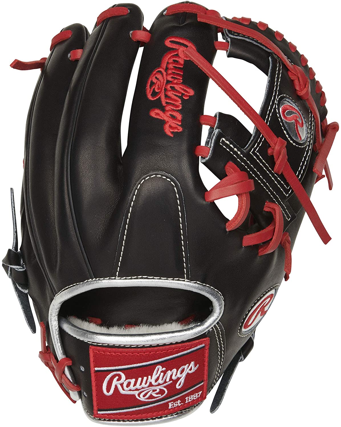 The 2021 Pro Preferred Francisco Lindor Glove was constructed from Rawlings' Platinum Glove award winner, Francisco Lindor's personal pattern. We designed this glove as a testament to our commitment of giving you the same quality products our pros love, and trust on the biggest stage. Our Pro Preferred gloves are also renowned for their flawless, full-grain kip leather. This extremely luxurious leather offers exceptional quality, feel, and performance for elite players. In addition, its Pittards sheepskin palm lining provides superior comfort, and wicks away moisture. As a result, your keeping hand will stay drier under any playing conditions. This Lindor-model infield glove's wool wrist strap also offers more feel on the back of your hand, which promotes better glove control. The wool padding used in our Pro Preferred gloves is carefully selected specifically so you can form the perfect pocket. You'll even look like a pro thanks to it's classic black & red design topped of with an ultra-rare, platinum 'Oval-R' signifying 'The Mark of Excellence.' When you put it on, you'll realize why more pros choose Rawlings than any other brand. Order yours now! - 11.75 Inch FL12 Francisco Lindor Pattern - Pro I Web - Conventional Open Back - Tennessee Tanning Rawhide Leather Laces - Break-In: 30% Factory / 70% Player - 100% Wool Blend Padding - Pittards Sheepskin Lining - Full-Grain Kip Leather.