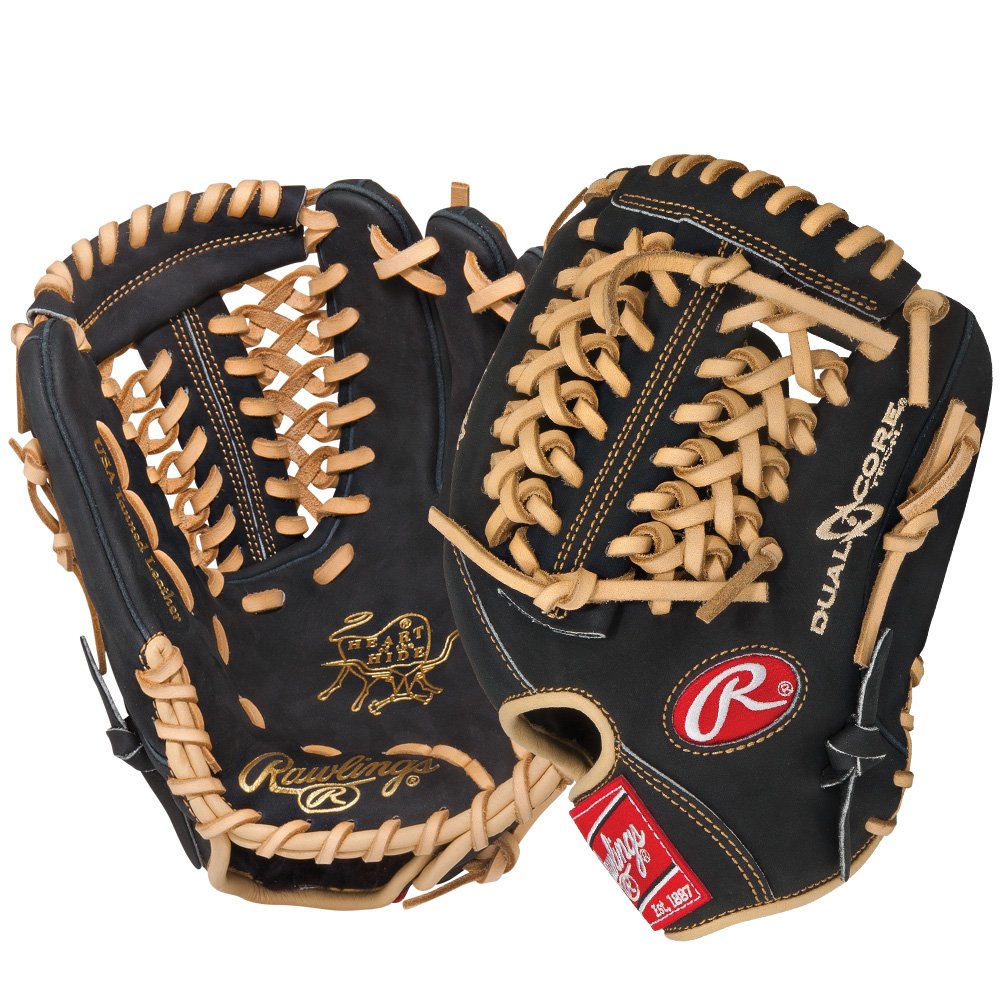Rawlings PRO12MTDCB Heart of the Hide 12 inch Dual Core Baseball Glove (Right Handed Throw) : Rawlings PRO12MTDCB Heart of the Hide 12 inch Dual Core Baseball Glove (Right Handed Throw) - Rawlings New