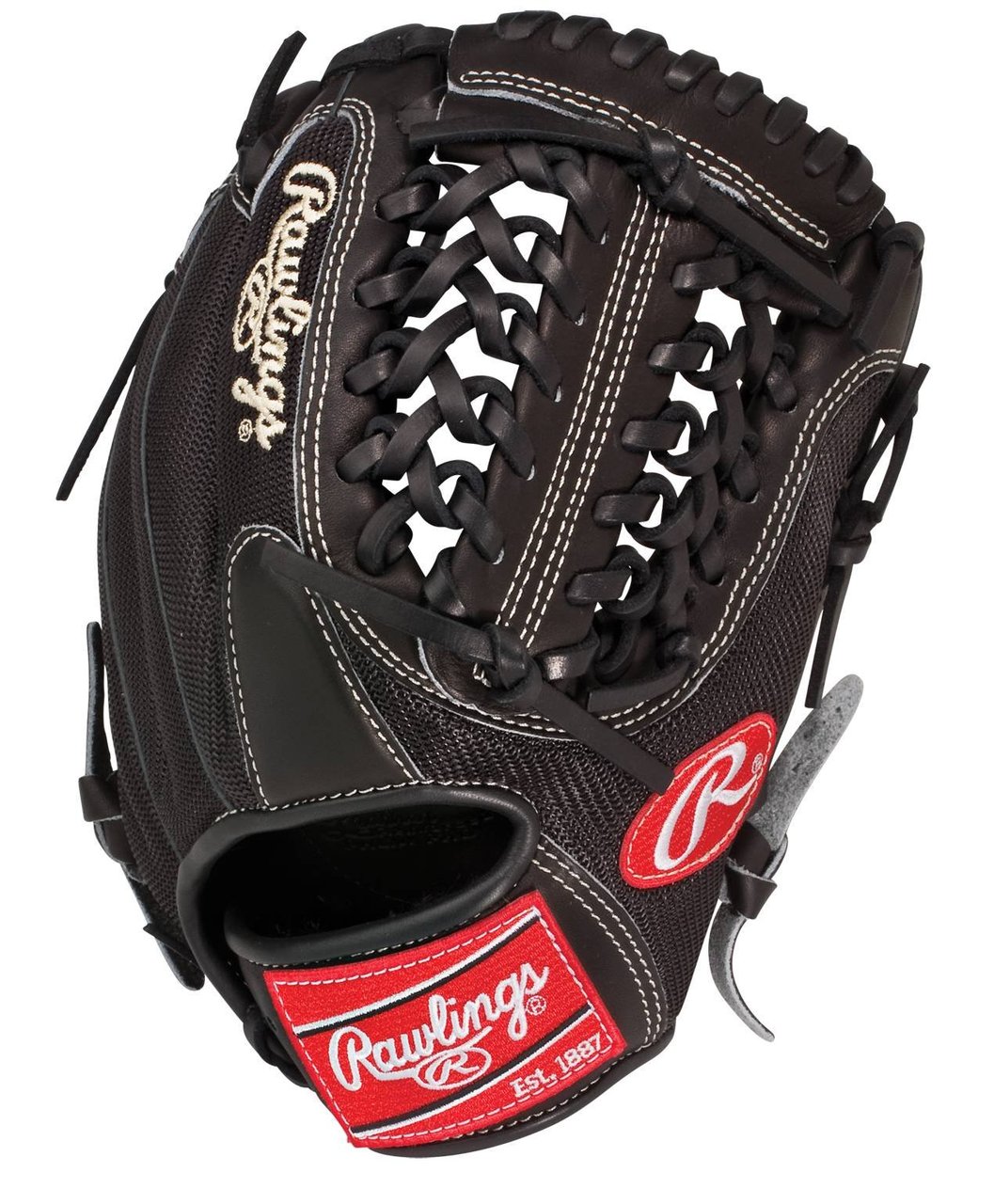 Rawlings PRO204DM Heart of the Hide Pro Mesh 11.5 inch Baseball Glove (Right Handed Throw) : This Heart of the Hide Pro Mesh 11 12 baseball glove from features a conventional back and the Modified Trap-Eze Web pattern