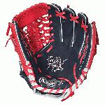 Rawlings PRO204NSLE Bryce Harper 11.5 inch Baseball Glove (Right Hand Throw) : This Heart of the Hide 11 12 baseball glove from Rawlings features a conventional back and the Modified Trap-Eze Web pattern, which is an extremely strong web that provides ball snagging functionality. This popular model is primarily used at the shortstoppitcher position at the Pro Level. It can also be used at 2nd and 3rd base positions at the collegehigh school level. Handcrafted from the top 5% of steer hides and the best pro grade lace, Heart of the Hide glove durability remains unmatched.