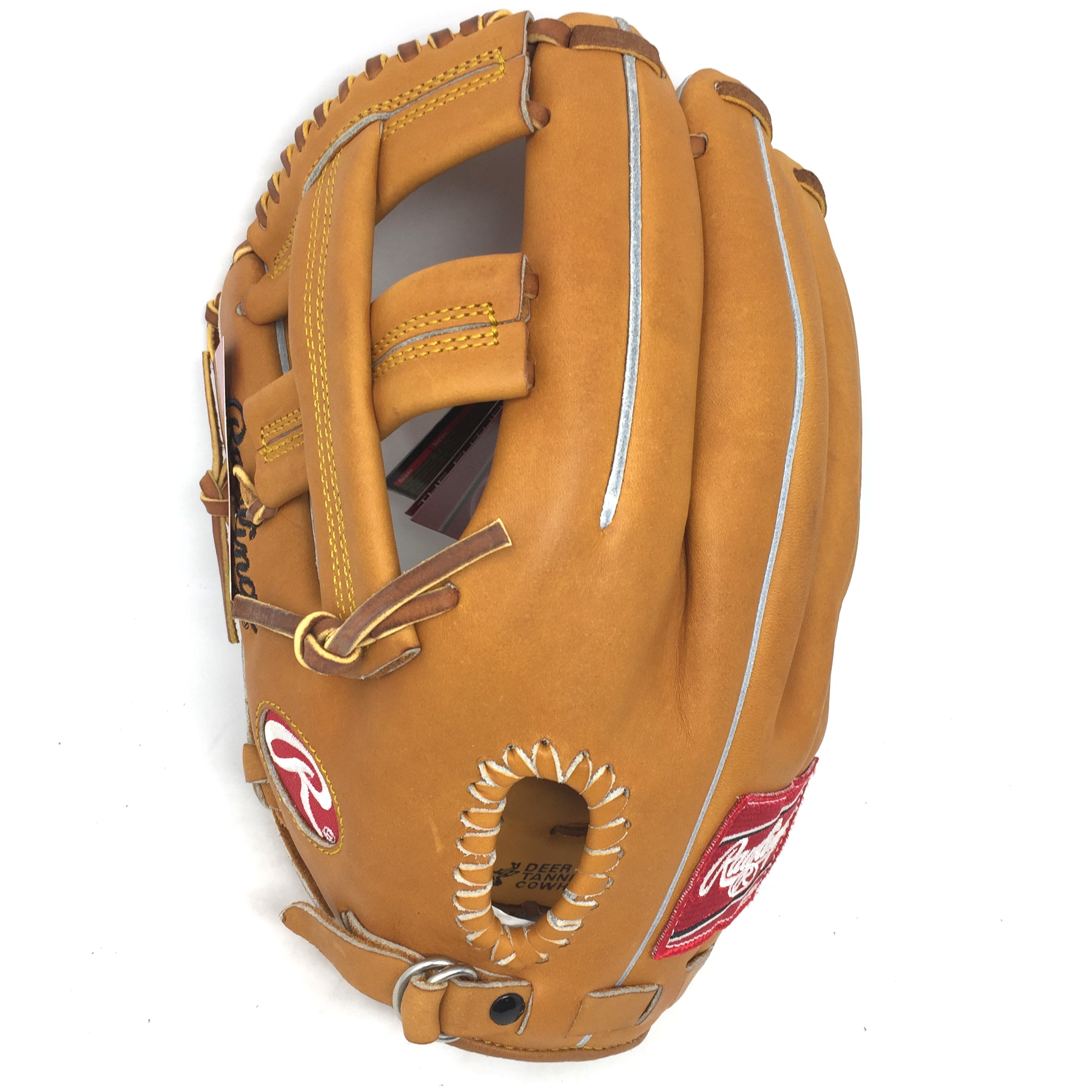 Rawlings PRO6HF 12 Inch Heart of the Hide Baseball Glove (Left Hand Throw) : Rawlings Heart of the Hide LEFT HAND THROW 12 Single Post Web Fastback Baseball Glove