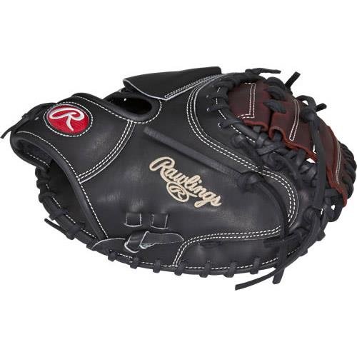 rawlings-procm43bp28-heart-of-the-hide-catchers-mitt-black PROCM43BP28-RightHandThrow Rawlings 083321183652 Constructed from Rawlings worldrenowned Heart of the Hide174 steer hide leather