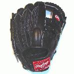 Rawlings Heart of the Hide 11.75 Pro Mesh I Web Open Back All Black Baseball Glove Exclusive. This Heart of the Hide Pro Mesh model features the PRO I Web pattern, which is a single post reinforced bottom web that conforms to a smaller lighter web pattern desired by infielders, this allows you to better shape the pocket. With its 11 34 pattern, this glove features a flat, shallow pocket which allows fielders to get the ball out of the glove quickly. It works best for 3rd Base or Shortstop positions. The Heart of the Hide Pro Mesh Series is the perfect combination of weight and performance. Utilizing Pro Mesh and Heart of the Hide leather, these gloves on average are 15% lighter and do not sacrifice any durability or performance.