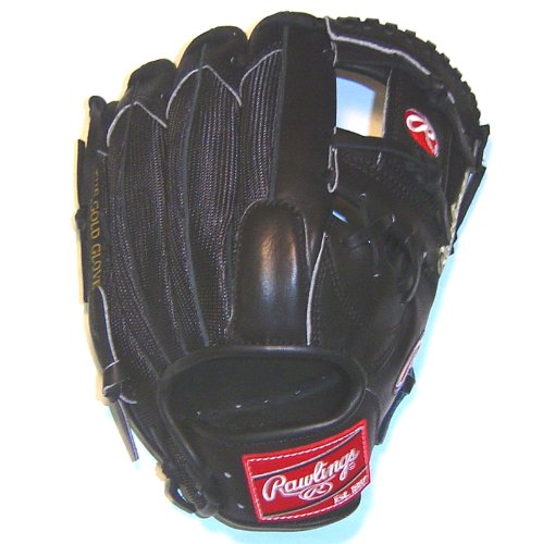 Rawlings Heart of the Hide 11.75 Pro Mesh I Web Open Back All Black Baseball Glove Exclusive. This Heart of the Hide Pro Mesh model features the PRO I Web pattern, which is a single post reinforced bottom web that conforms to a smaller lighter web pattern desired by infielders, this allows you to better shape the pocket. With its 11 34 pattern, this glove features a flat, shallow pocket which allows fielders to get the ball out of the glove quickly. It works best for 3rd Base or Shortstop positions. The Heart of the Hide Pro Mesh Series is the perfect combination of weight and performance. Utilizing Pro Mesh and Heart of the Hide leather, these gloves on average are 15% lighter and do not sacrifice any durability or performance.