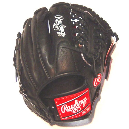 Rawlings Black Pro Preferred Leather and Silver Stamping 11.5 inch Trapeze Infield Glove Baseball Glove. Utilizing the best patterns from the best pro players, Pro Preferred gloves feature an impeccable kipskin leather that breaks in to specific playing preferences, forming the perfect pocket. The high-performance sheepskin lining wicks moisture away, keeping the hand dry for better control when players need it most.