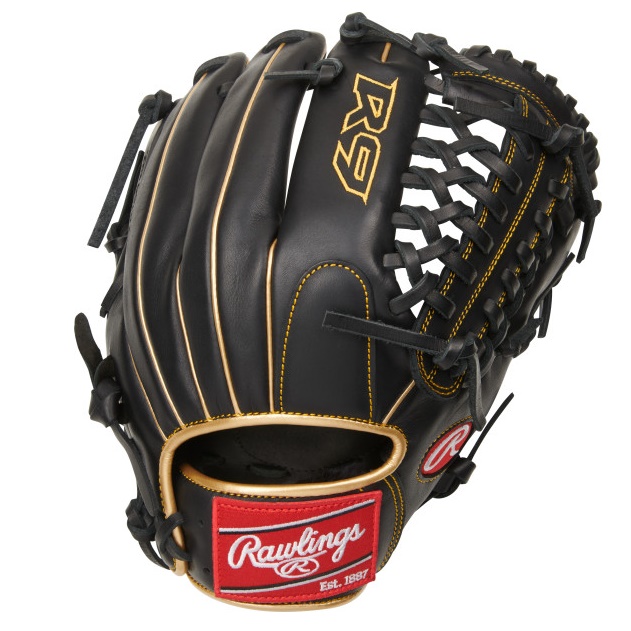 The 2021 Rawlings R9 series 11.75 inch infield/pitcher's glove offers exceptional quality at a value you'll love. This durable, full-leather glove features was crafted in our popular 200-pattern. It's also made with a modified Trap-Eze web that makes it perfect for both infielders and pitchers alike. It's soft, game-ready feel will have you ready to dominate on the mound, or up the middle, right out of the box. In addition, this glove was created with padded finger-back lining and thumb sleeves, and a reinforced palm pad too. As a result, your hand will stay comfortable and secure under any playing condition. Stop worrying about stingers and stay more focused this season. If you want an affordable glove that's ready to use as soon as you get it, you need an R9 series glove!    Sport:Baseball Back:Conventional Player Break-In:20 Fit:Standard Level:Adult Lining:Padded fingerback liners Padding:Reinforced palm pad Series:R9 Shell:Soft, durable all-leather Web:Modified Trap-Eze Size:11.75 in Pattern:200 Age Group:High School, 14U, 12U, 10U 